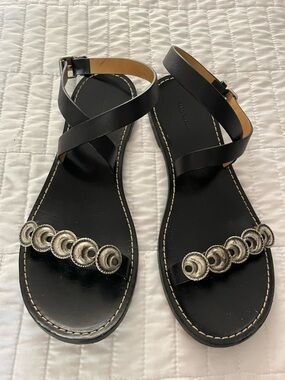 Isabel Marant Strappy Leather Sandals